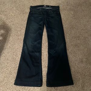 7 For All Mankind dojo flare jeans